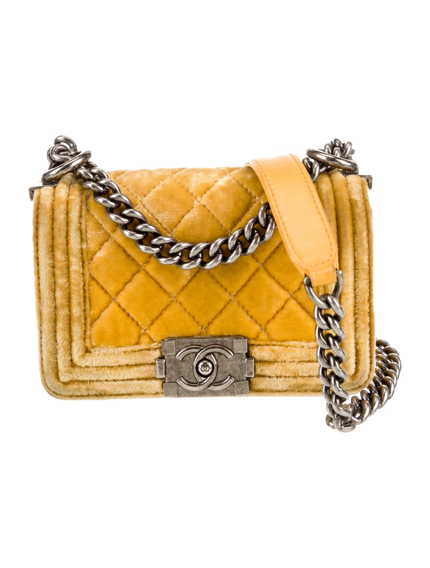 Chanel Mini Velvet Boy Bag