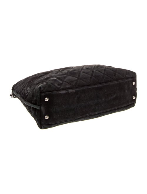 Chanel Quilted Fold Over Shoulder Bag