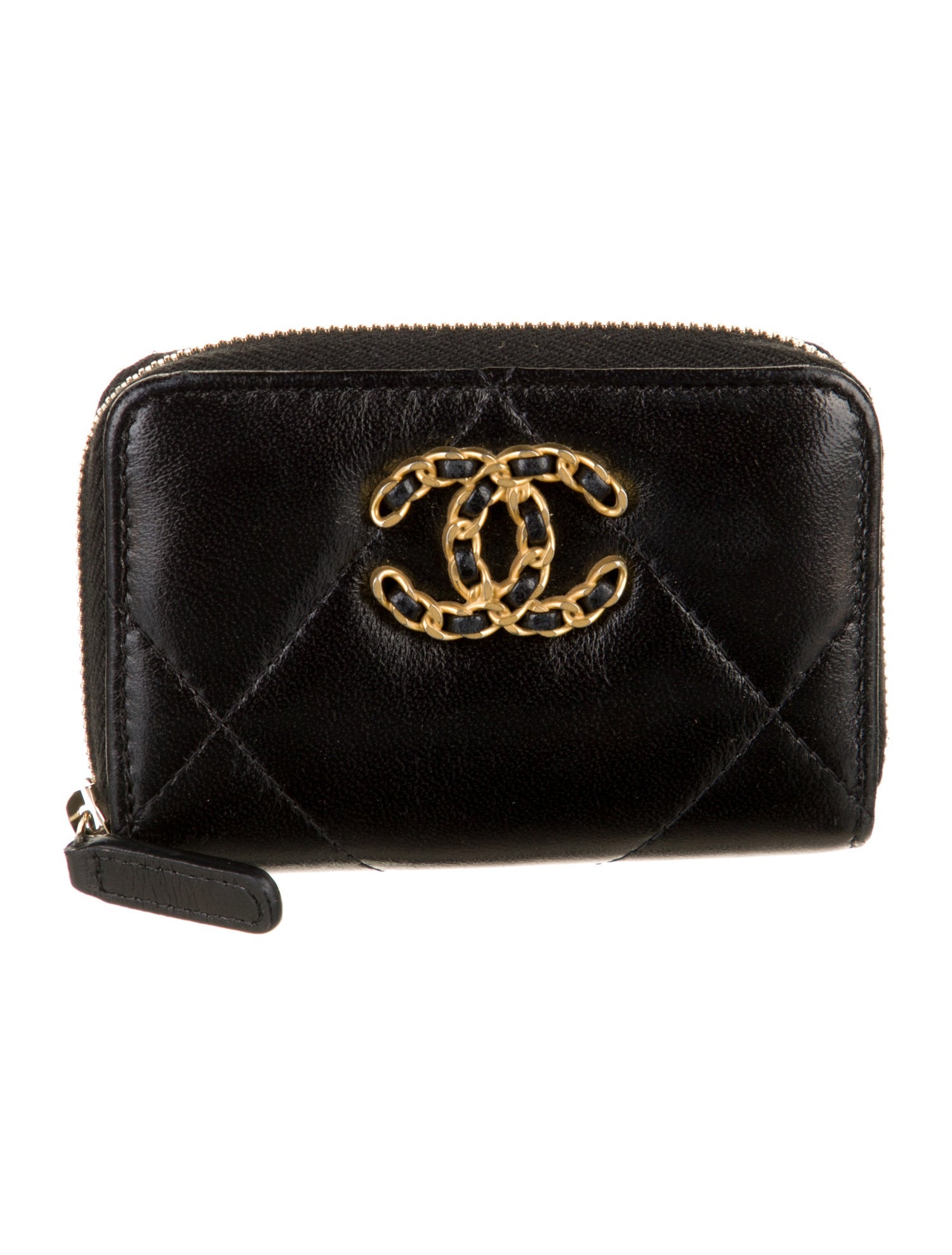 Chanel 19 Interlocking CC Logo Wristlet