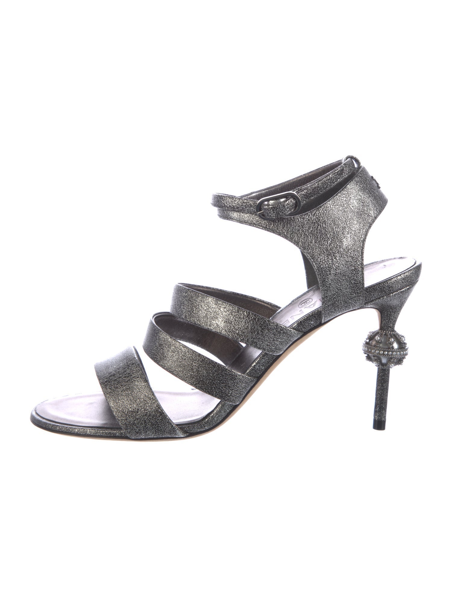 Chanel 2016 Interlocking CC Logo Gladiator Sandals