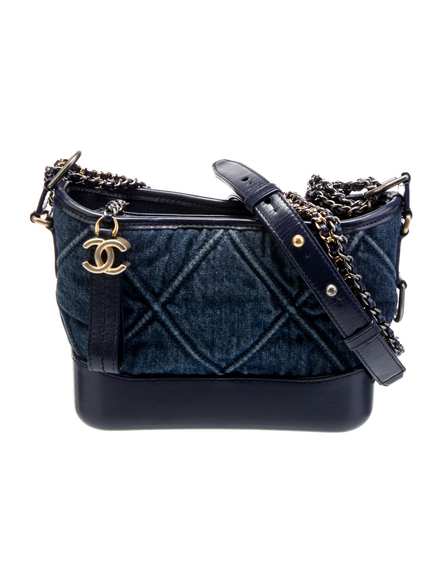 Chanel Small Denim Gabrielle Hobo