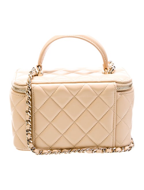 Chanel 2024 Small Quilted Vanity Case w/ Chain