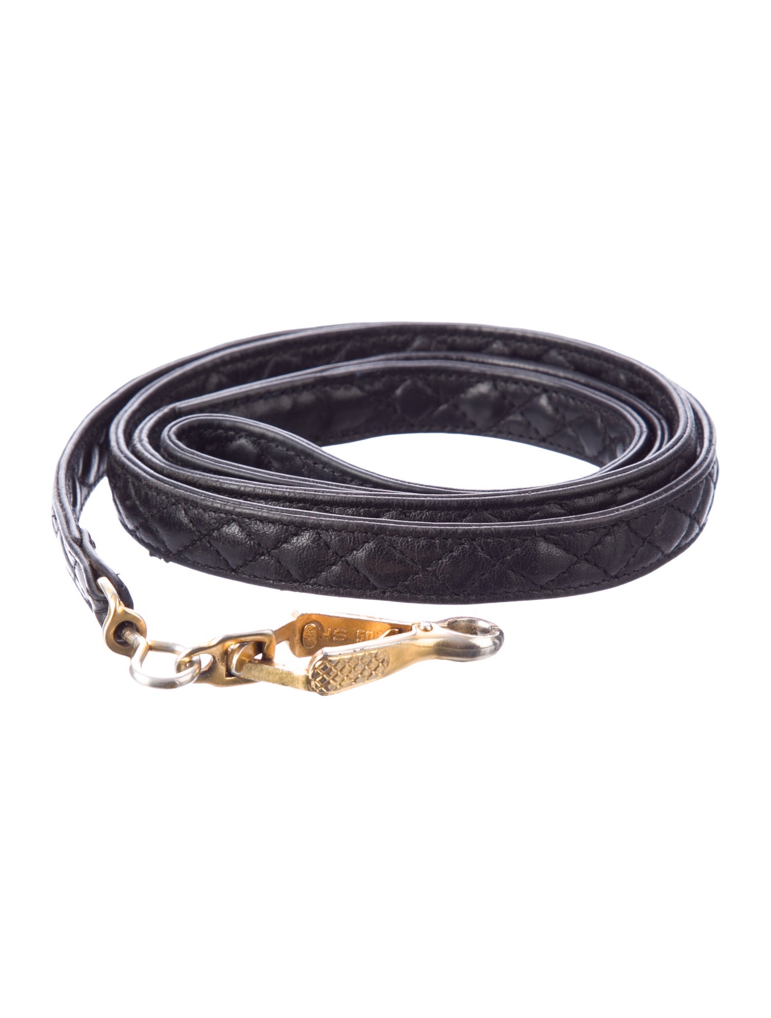 Chanel Quilted CC Dog Leash