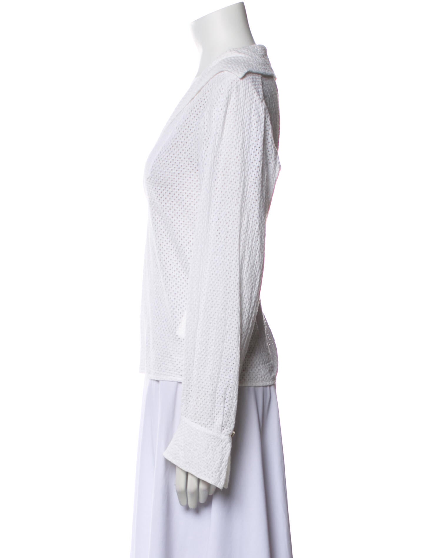 Chanel 2017 V-Neck Sweatshirt