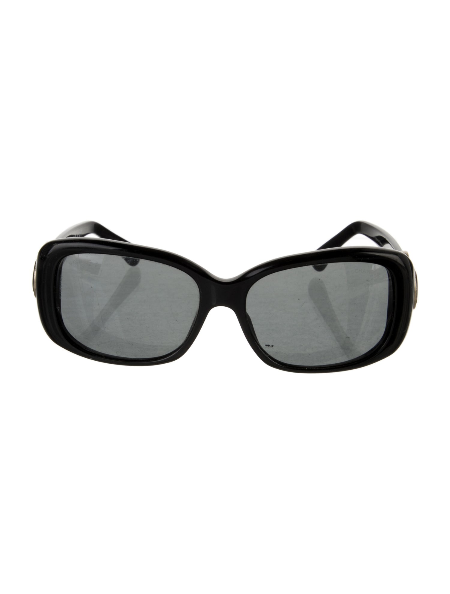 Chanel Collection Bouton Interlocking CC Logo Sunglasses