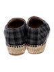 Chanel Interlocking CC Logo Wool Espadrilles