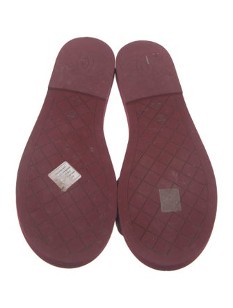 Chanel 2023 Interlocking CC Logo Slides