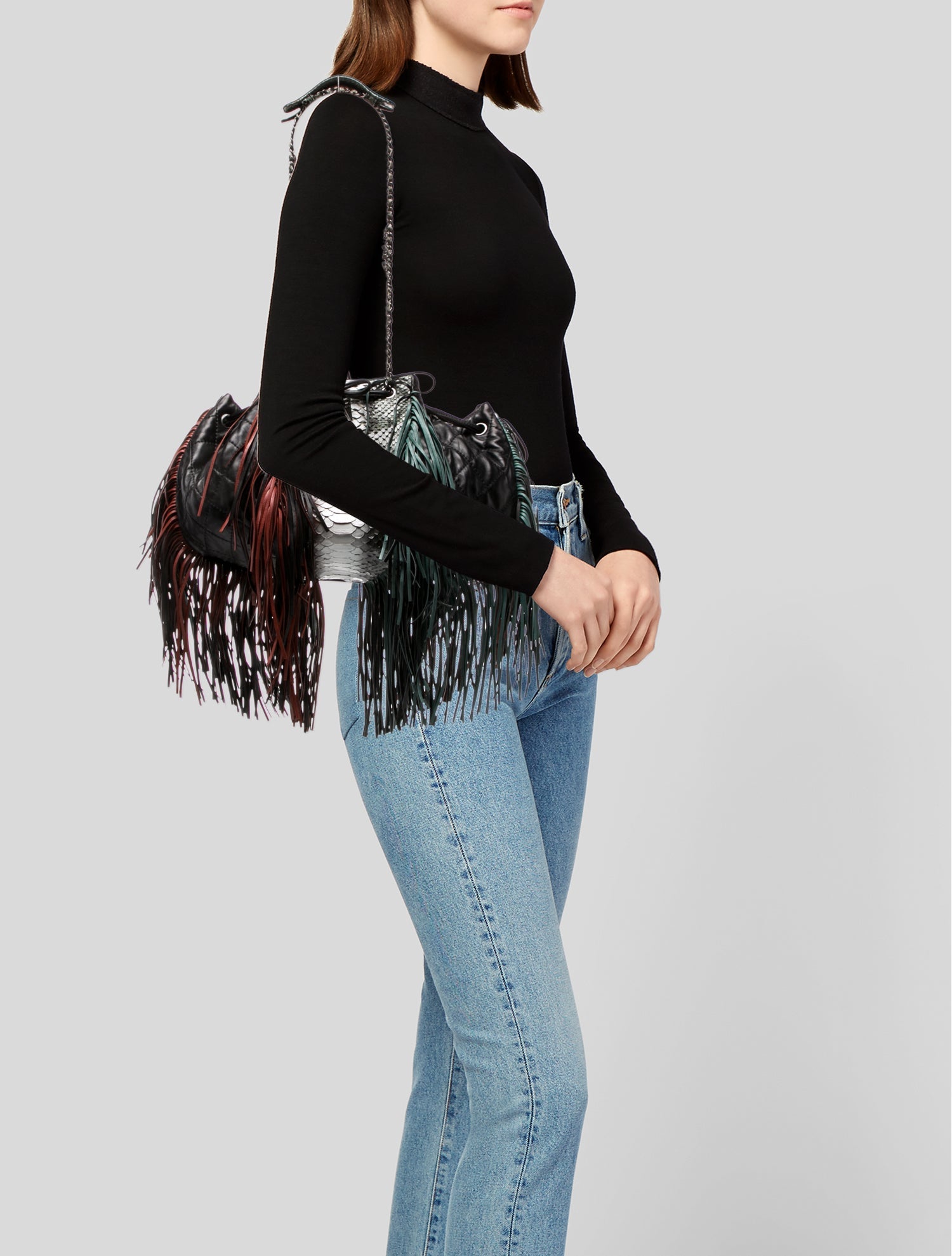 Chanel Quilted Paris-Dallas Baluchon Bucket