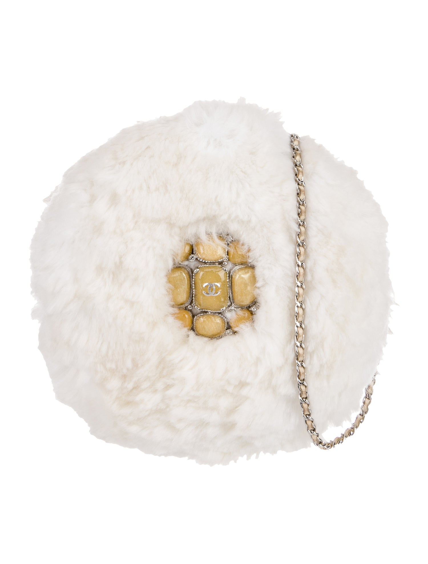 Chanel Faux Fur Fantasy Fur CC Crossbody