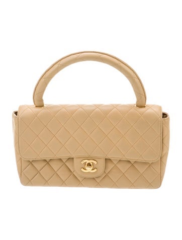 Chanel Handle Bags Vintage Kelly Top Bag
