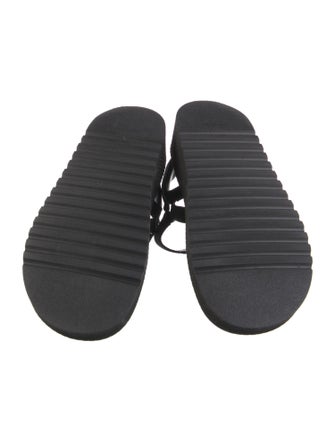 Chanel 2023 Interlocking CC Logo Sandals