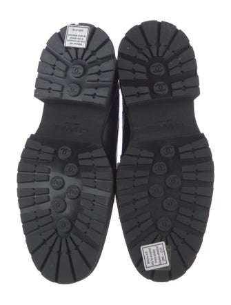 Chanel 2023 Interlocking CC Logo Loafers