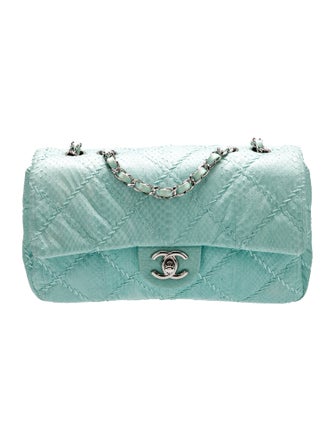 Chanel Python Ultimate Stitch Flap Bag