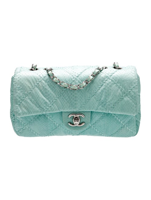 Chanel Python Ultimate Stitch Flap Bag