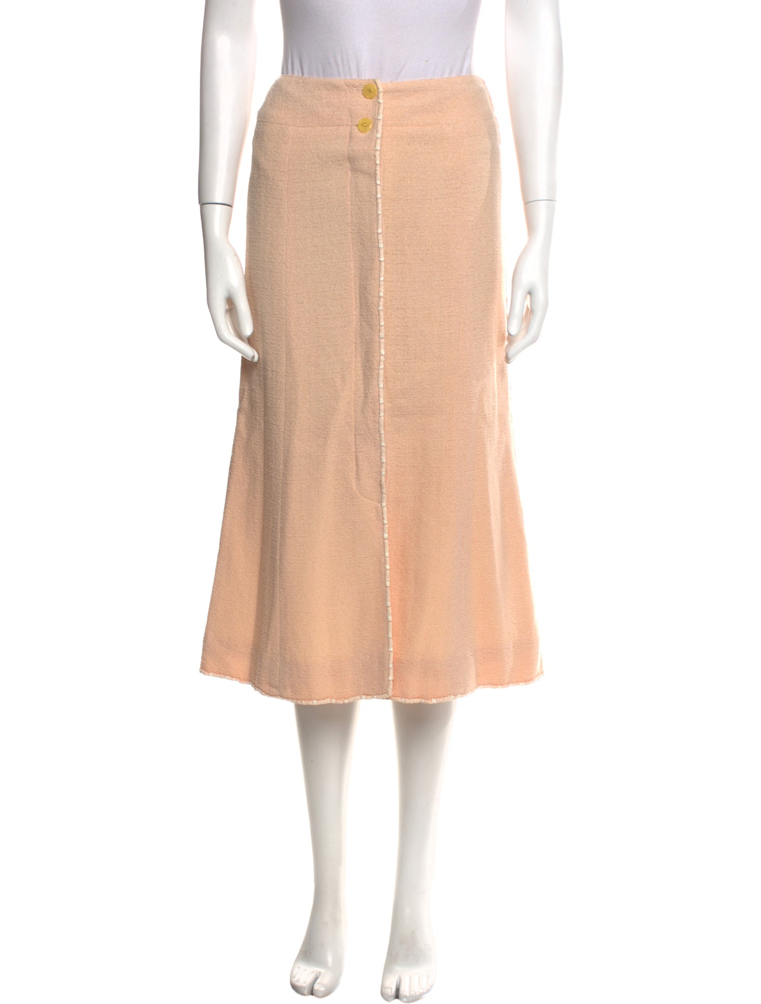 Chanel Vintage Midi Length Skirt