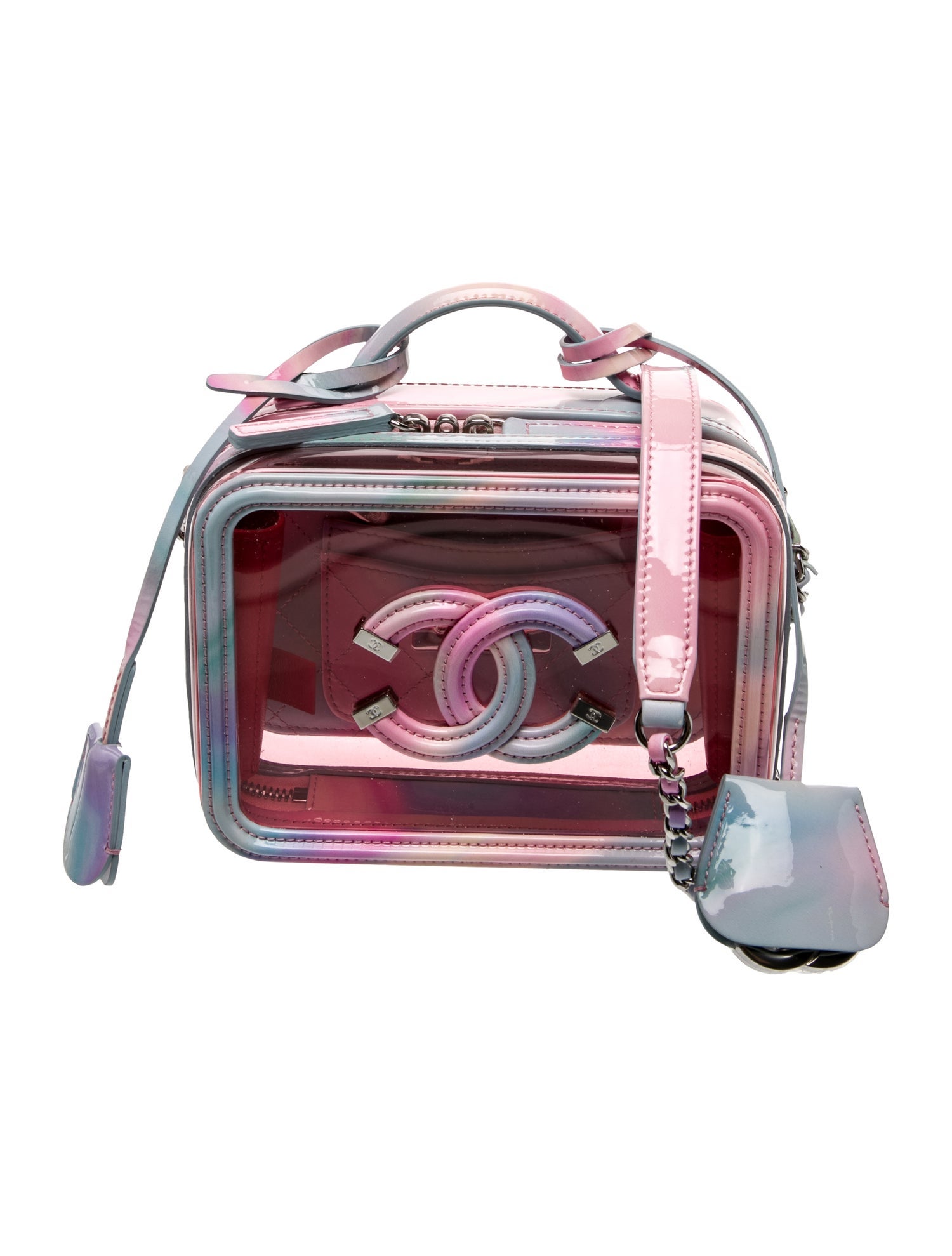 Chanel Small PVC Filigree Vanity Case