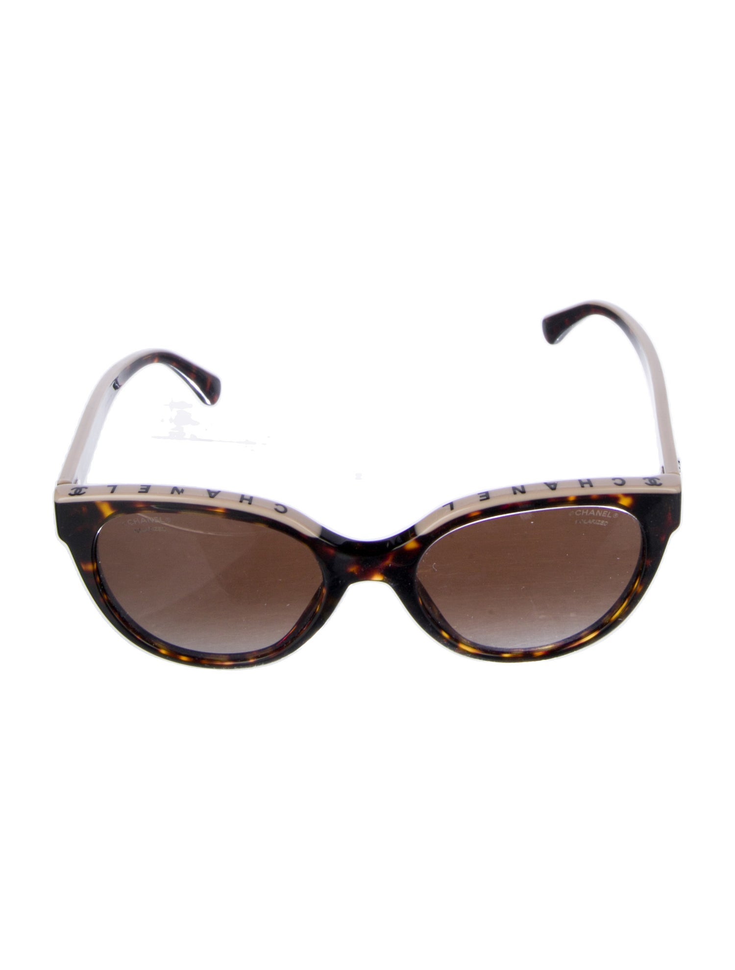 Chanel Interlocking CC Logo Cat-Eye Sunglasses