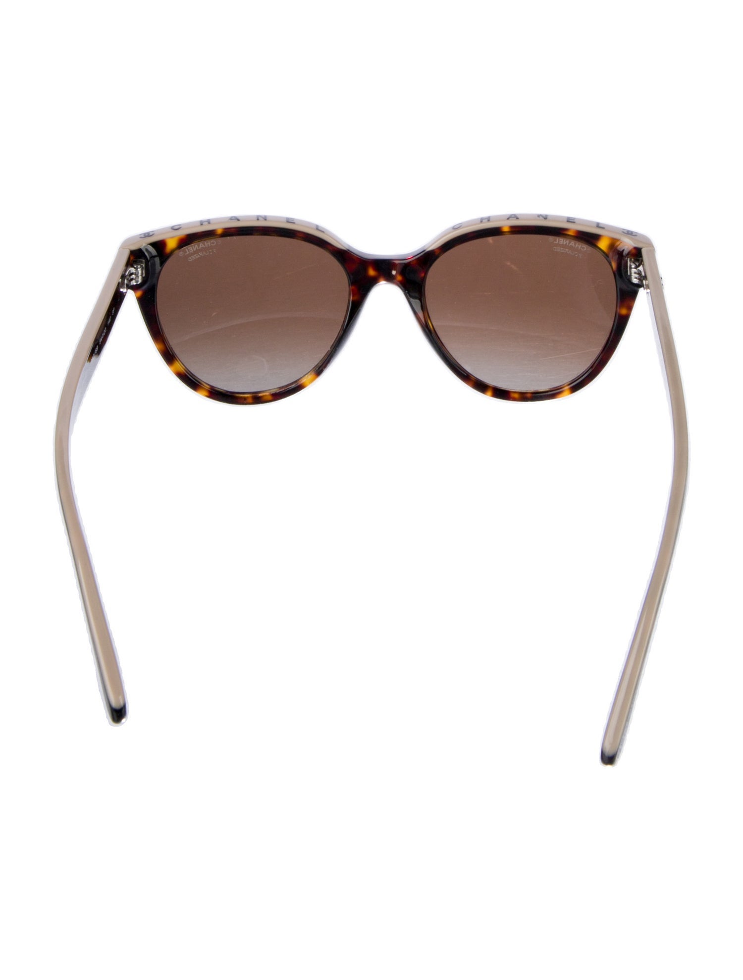 Chanel Interlocking CC Logo Cat-Eye Sunglasses