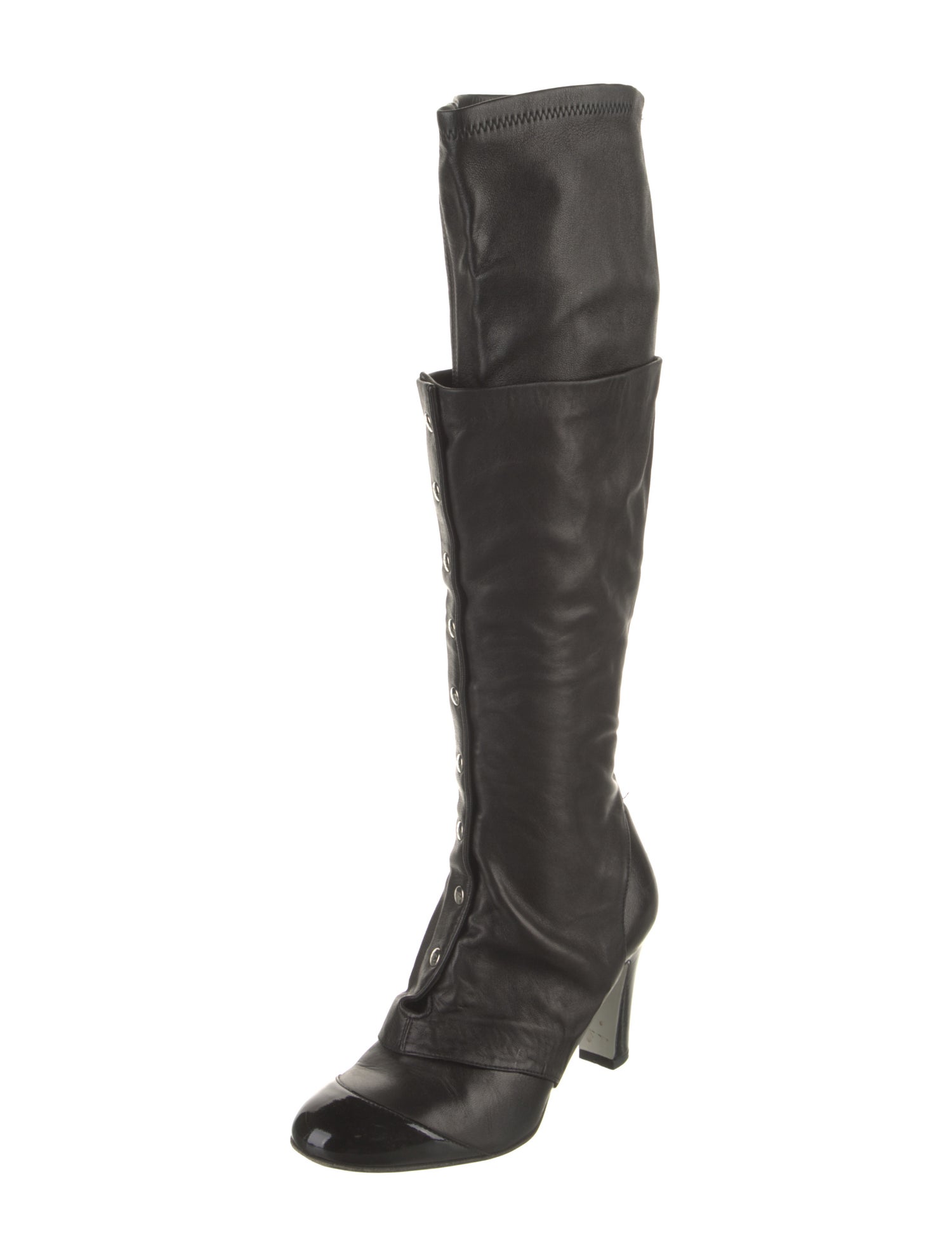 Chanel Vintage Lambskin Boots