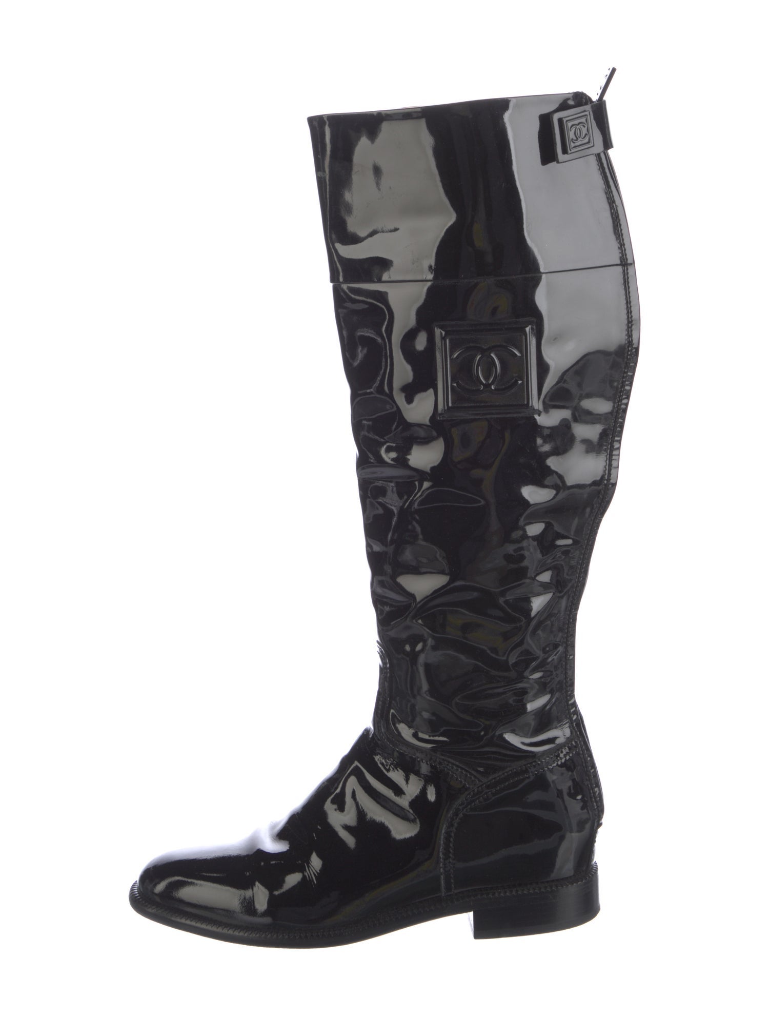 Chanel Vintage Sport Riding Boots