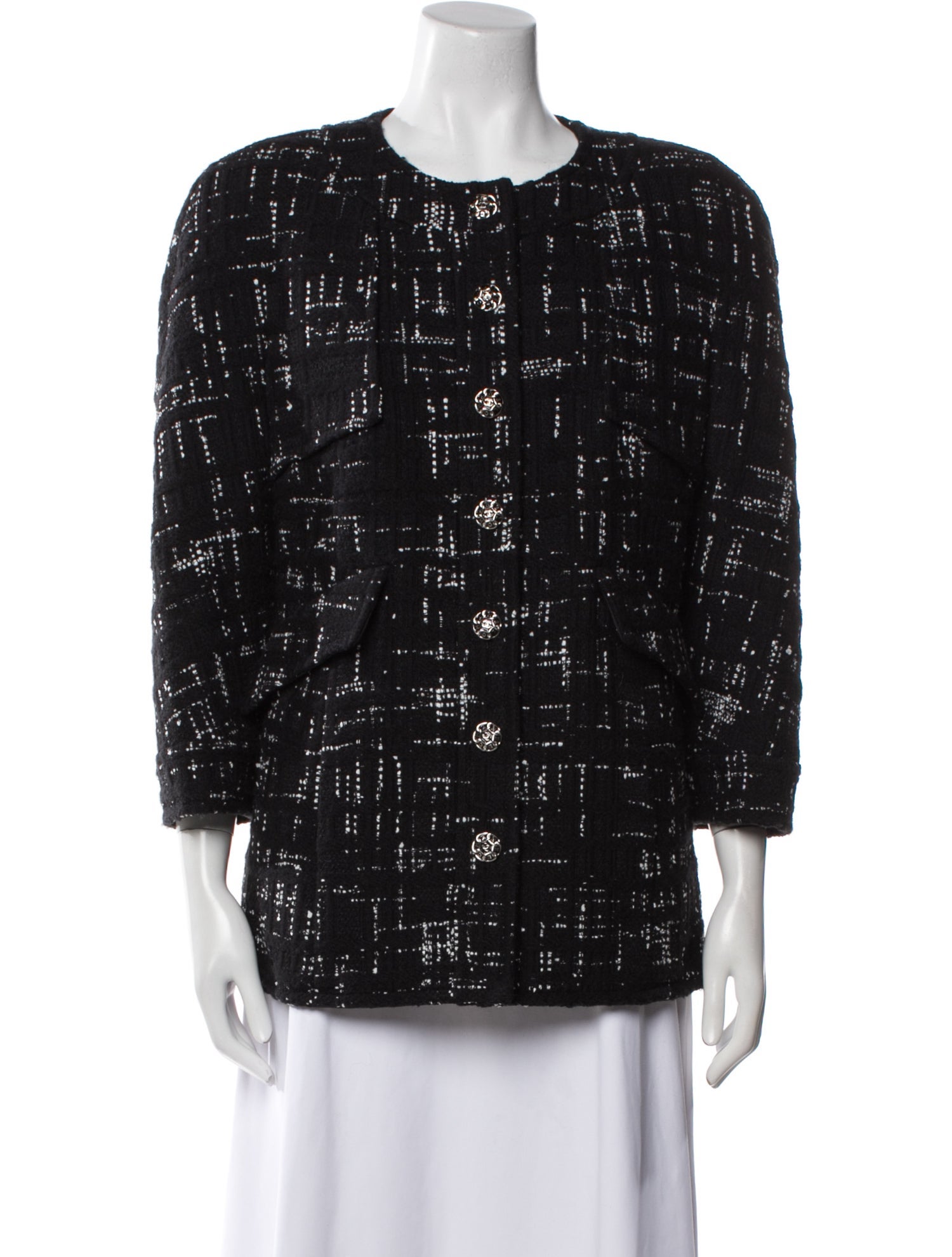 Chanel 2018 Tweed Evening Jacket