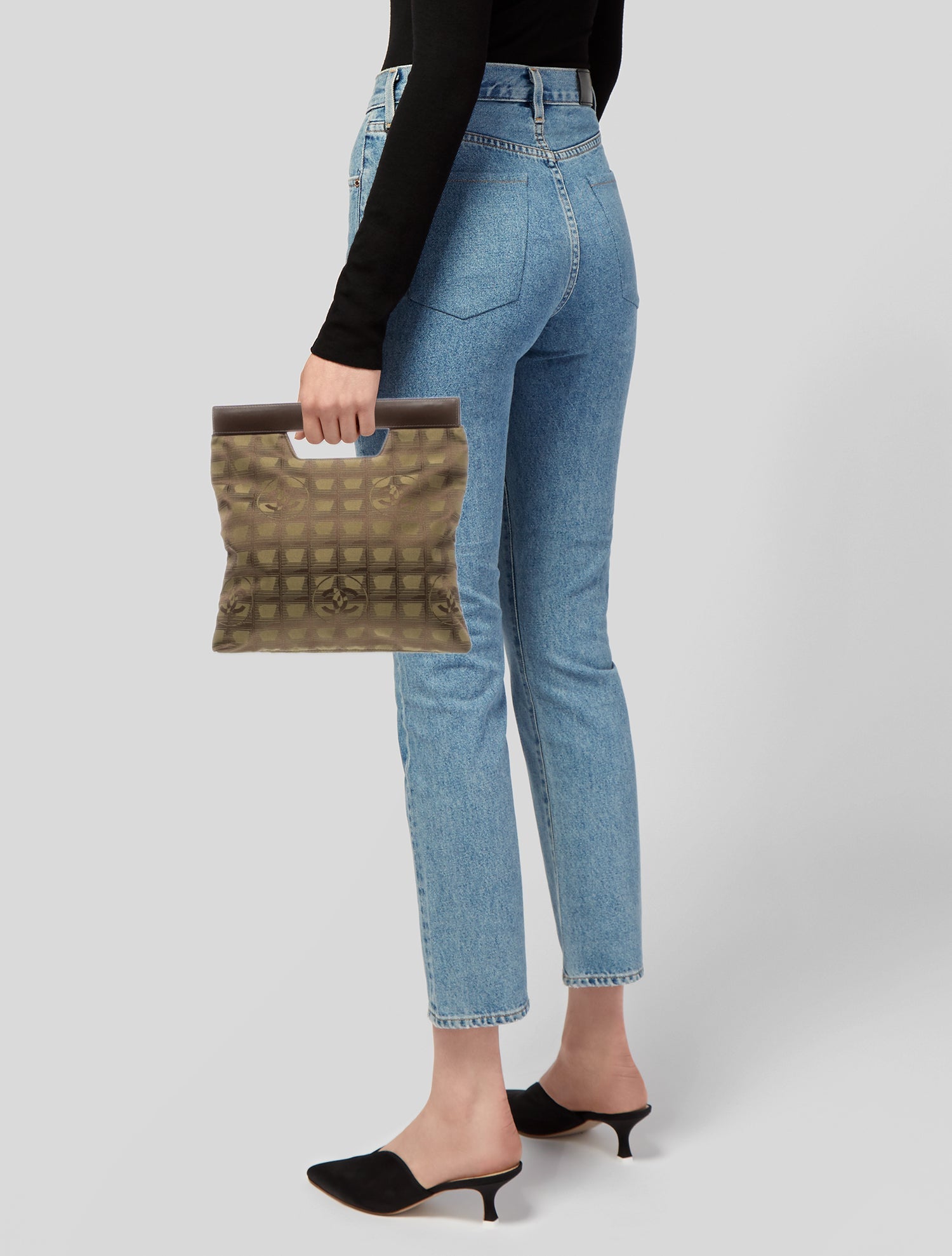 Chanel Travel Ligne Foldover Clutch