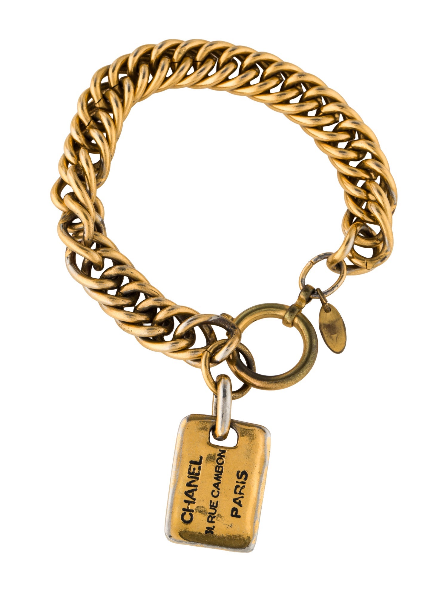 Chanel Vintage 31 Rue Cambon Charm Bracelet