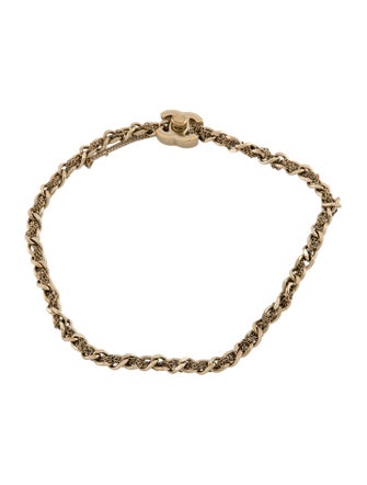 Chanel CC Turnlock Chain Choker