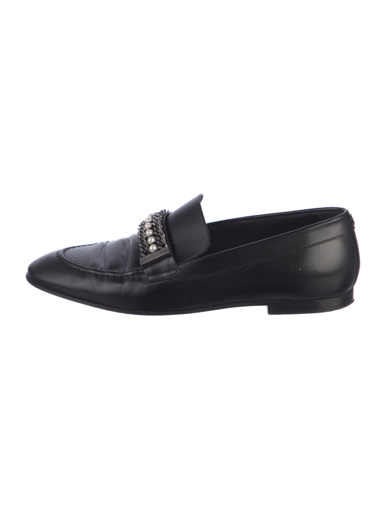 Chanel 2017 Interlocking CC Logo Loafers