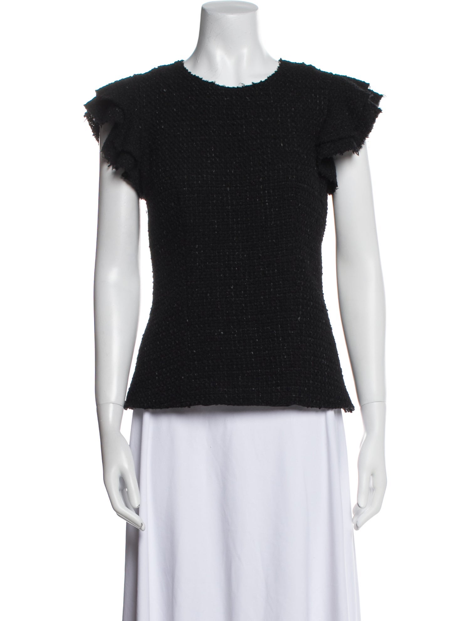 Chanel Vintage 2010 Blouse with side zipper