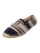 Chanel Interlocking CC Logo Whipstitch Trim Espadrilles