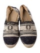 Chanel Interlocking CC Logo Whipstitch Trim Espadrilles
