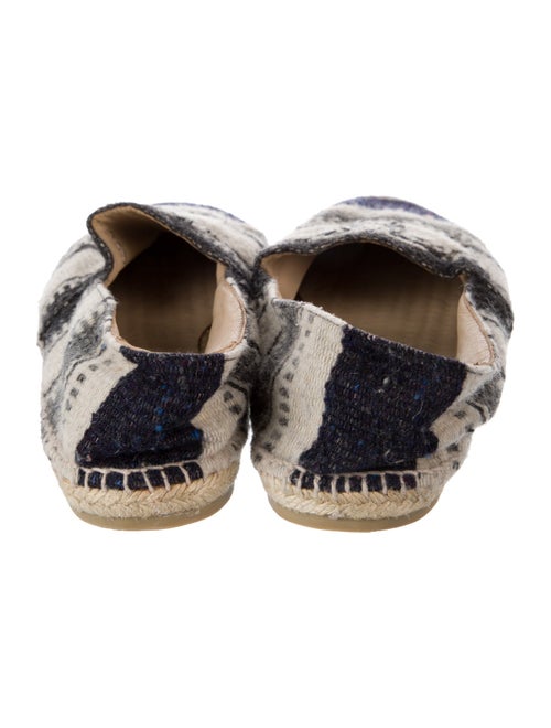 Chanel Interlocking CC Logo Whipstitch Trim Espadrilles