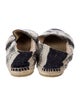 Chanel Interlocking CC Logo Whipstitch Trim Espadrilles