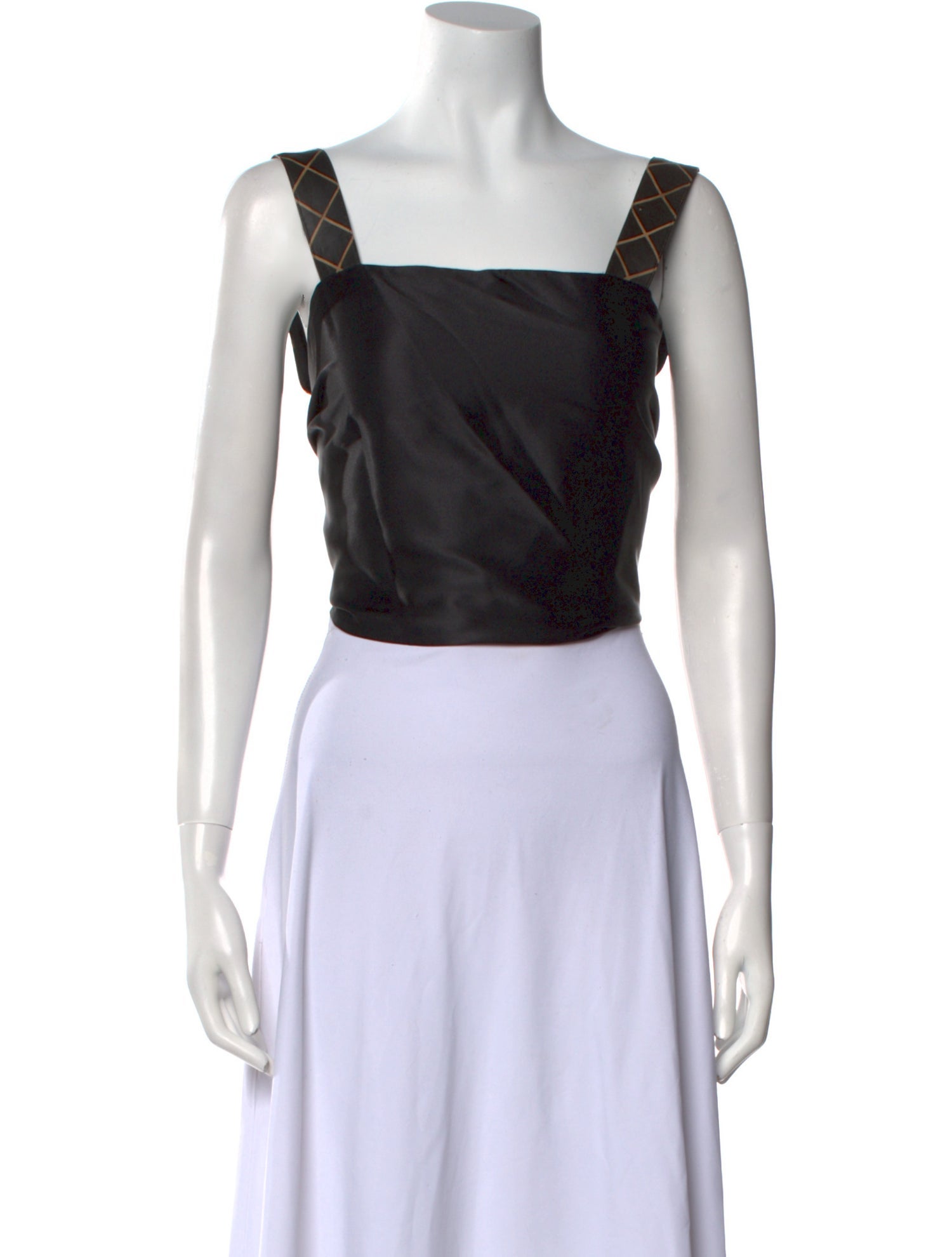 Chanel 2015 Silk Crop Top