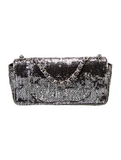 Chanel Hidden Sequins E/W Flap Bag