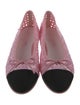 Chanel 2023 Interlocking CC Logo Ballet Flats