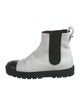 Chanel 2021 Interlocking CC Logo Chelsea Boots