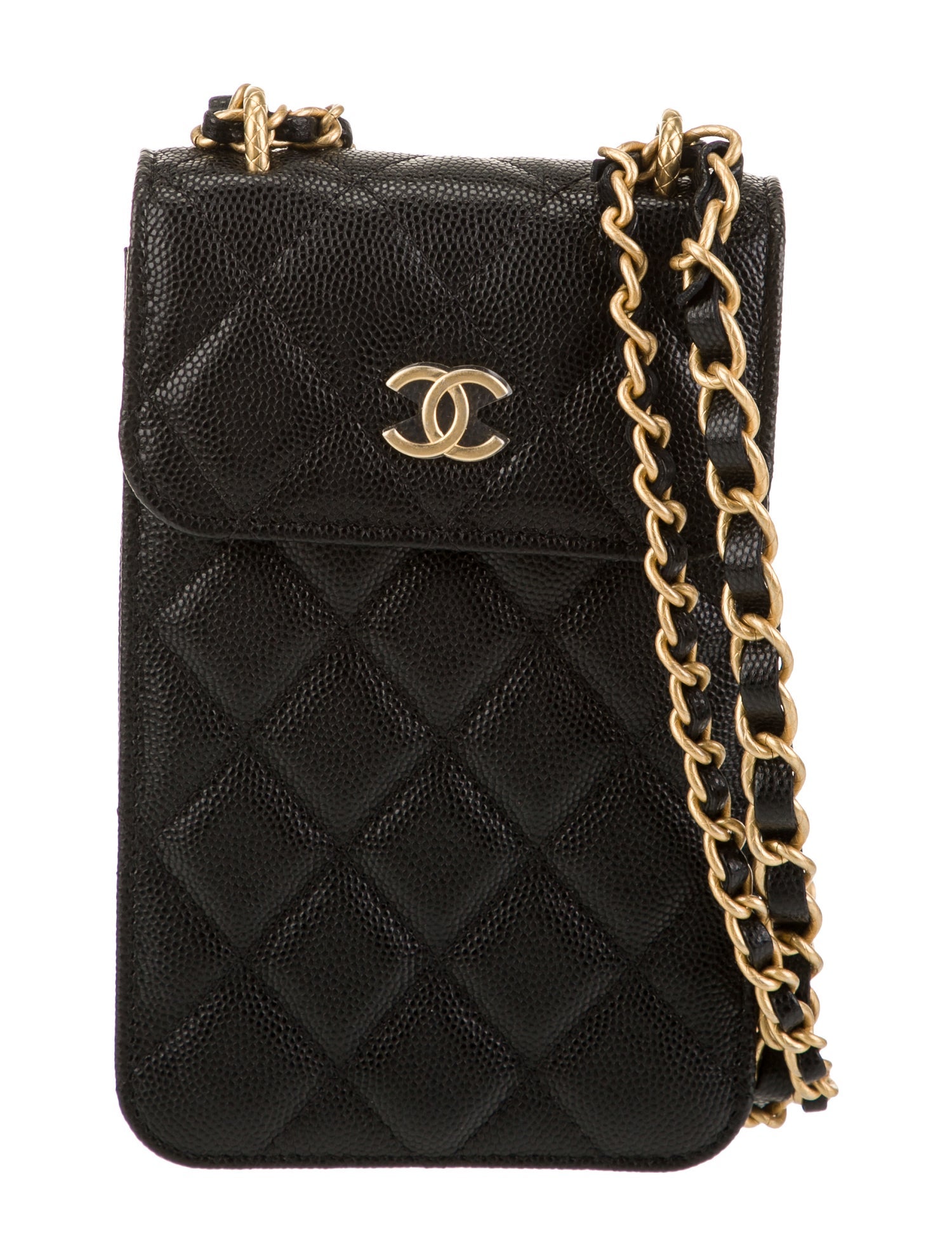 Chanel CC Phone Holder w/ Chain