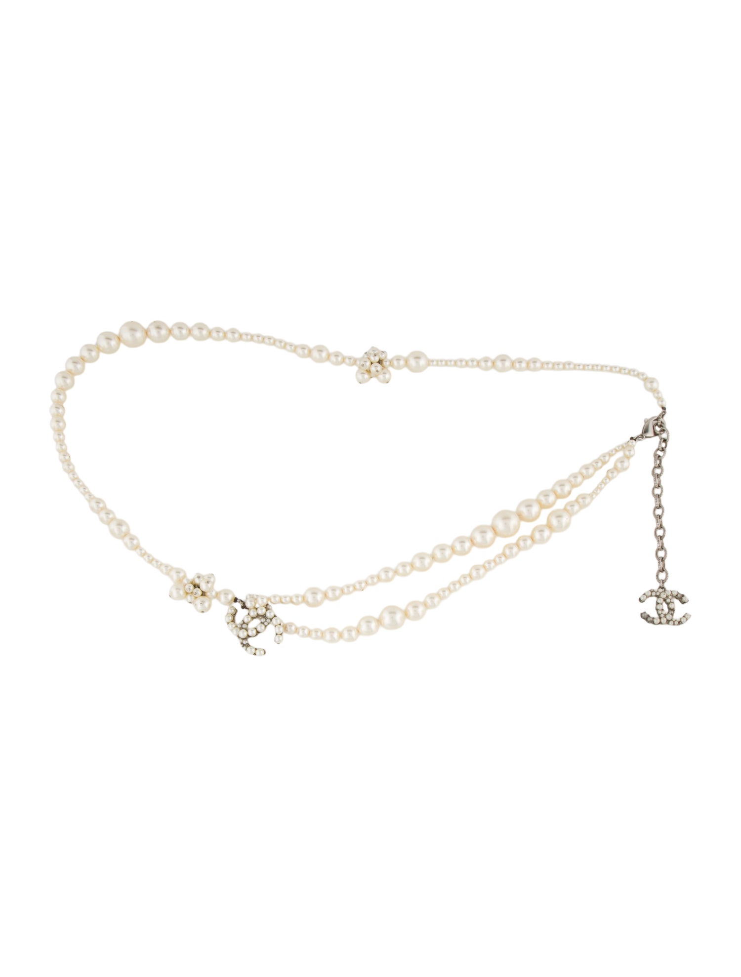 Chanel 2014 Interlocking CC Logo Waist Belt