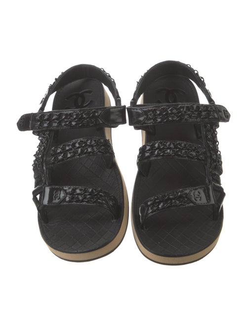 Chanel 2022 Interlocking CC Logo Slides