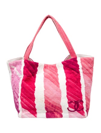 Chanel Beach Towel And Tote Bag Set