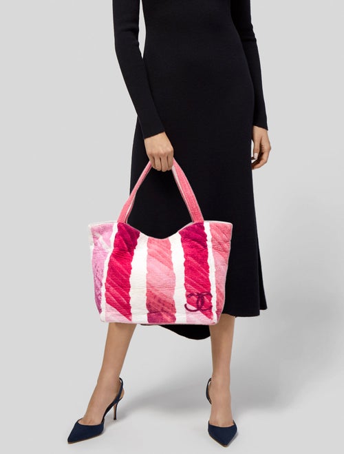 Chanel Beach Towel And Tote Bag Set