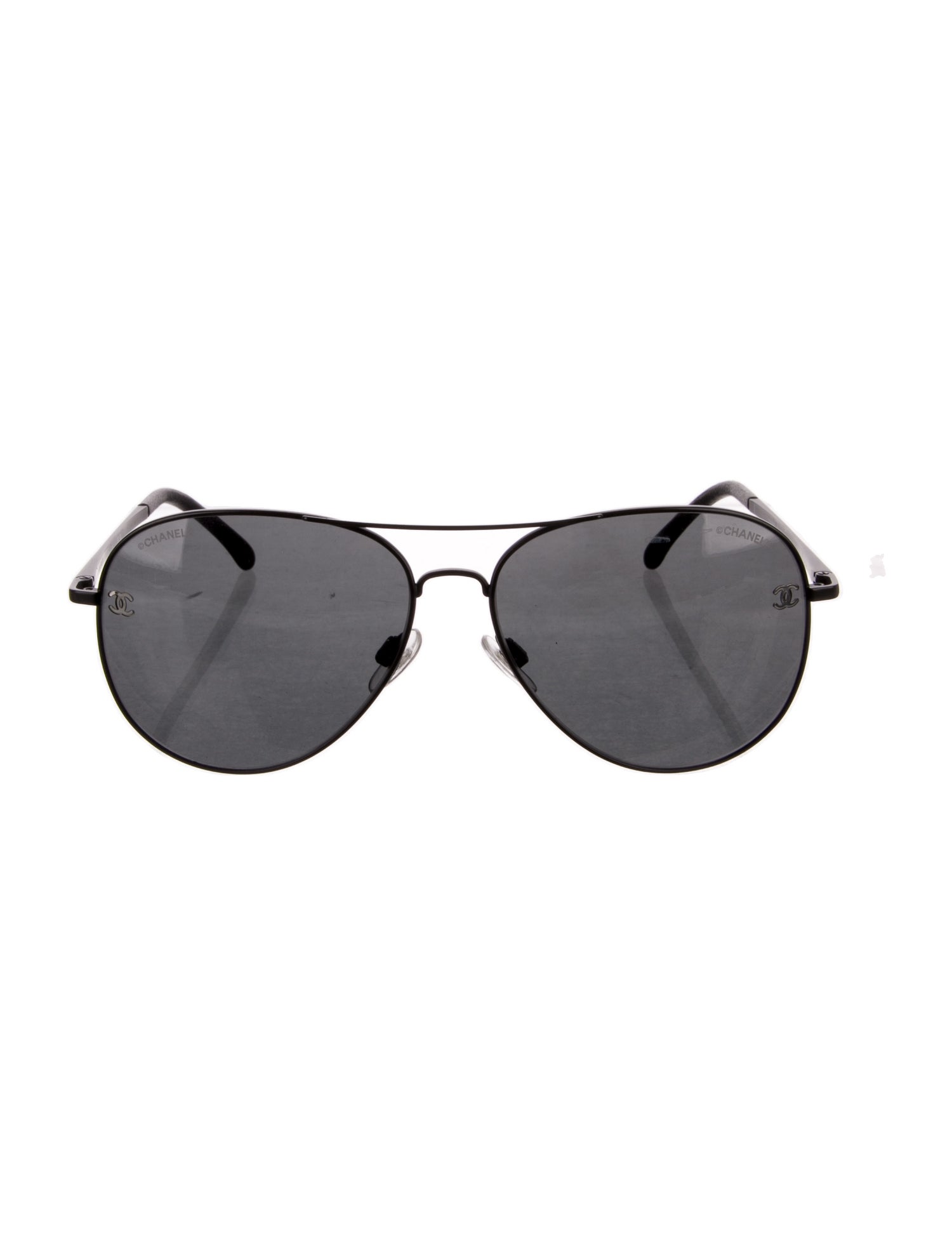 Chanel Interlocking CC Logo Aviator Sunglasses