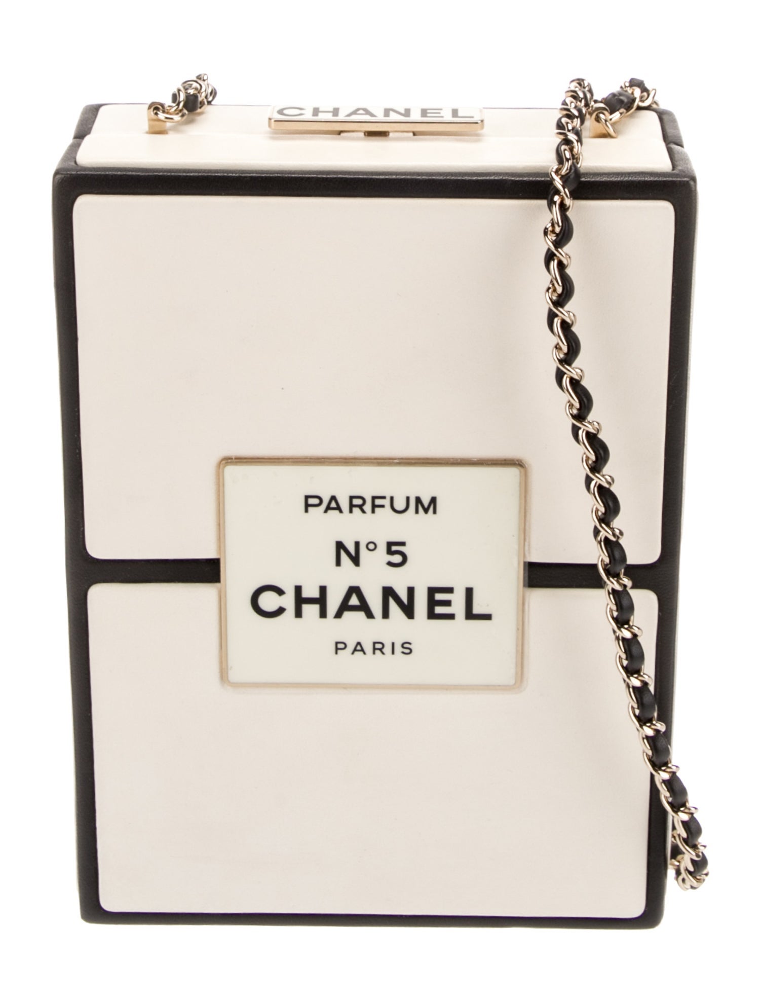 Chanel No. 5 Perfume Box Clutch