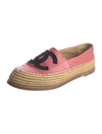 Chanel 2018 Interlocking CC Logo Espadrilles