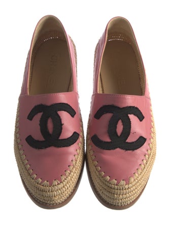 Chanel 2018 Interlocking CC Logo Espadrilles