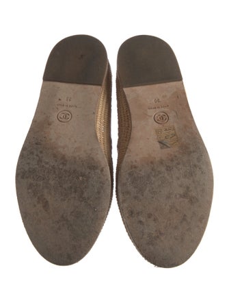 Chanel 2018 Interlocking CC Logo Espadrilles