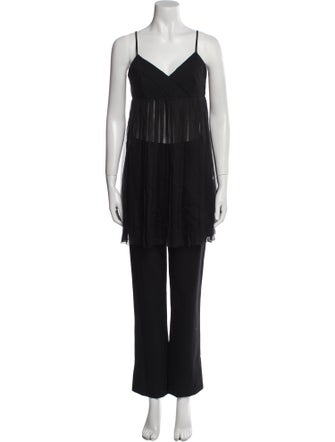 Chanel 2001 Wool Pantsuit