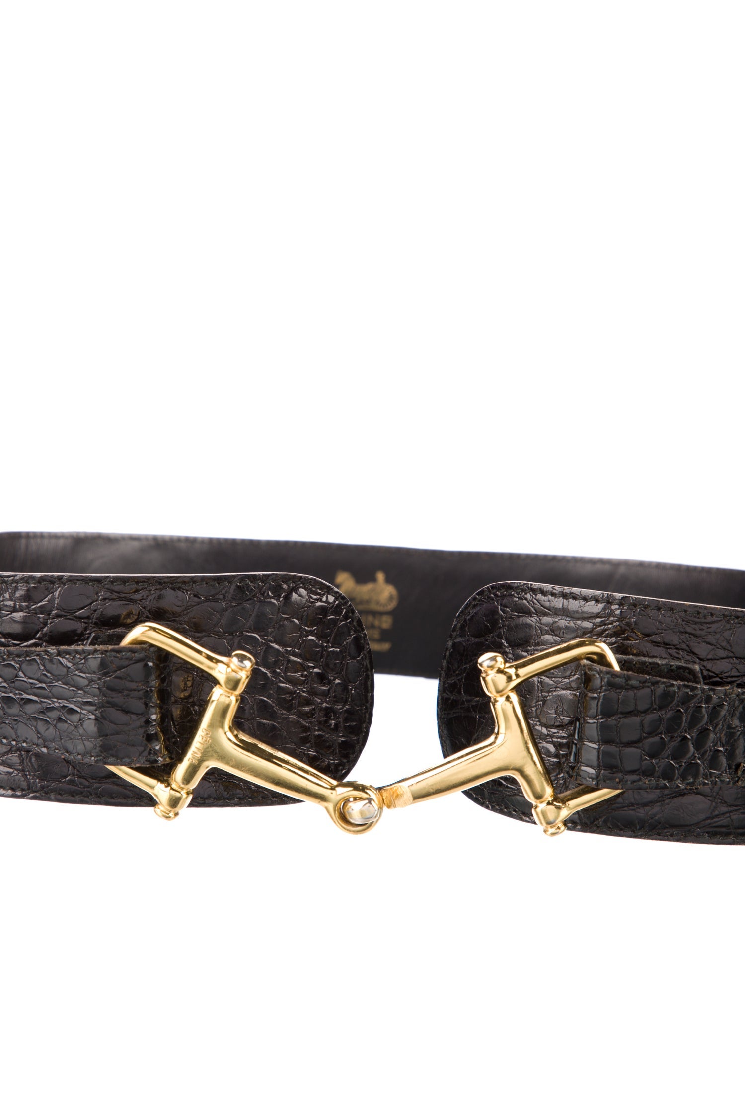 Celine Vintage Late 1980's - Early 1990's Waist Belt